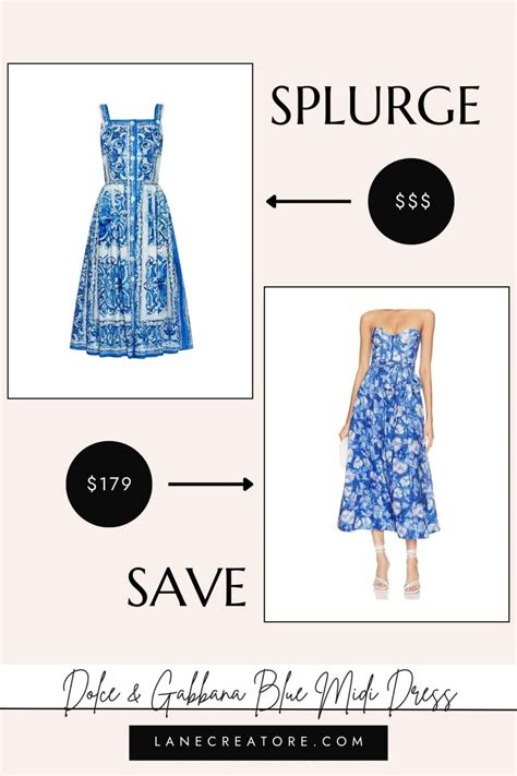 dolce and gabbana dress dupes